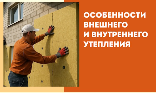 Какие особенности внешнего и внутреннего утепления в Воткинске