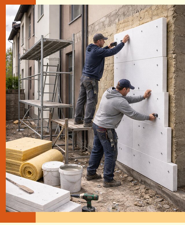 Утепление таунхауса с гарантией комфорта в Воткинске