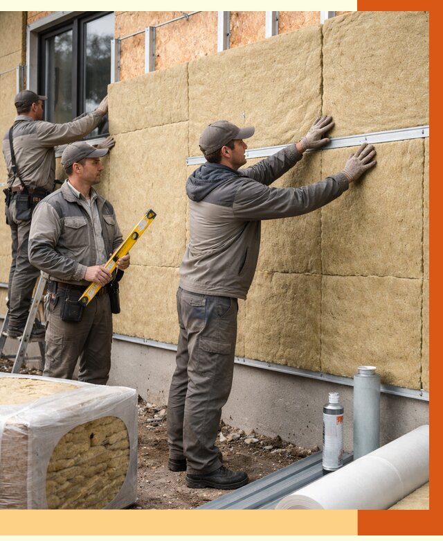 Утепление дома из SIP панелей в Воткинске от 6423 руб./м² под ключ | ТепломастерВтк