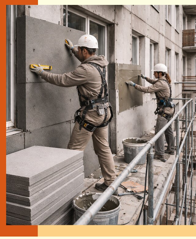 Утепление квартиры снаружи под ключ в Воткинске