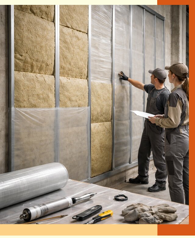 Утепление склада химсырья в Воткинске от 4662 руб. под ключ | ТепломастерВтк