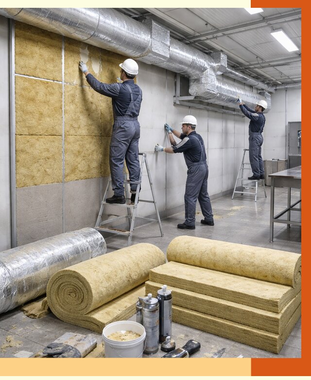 Утепление пищевого цеха в Воткинске от 12950 руб./м² — комплексно под ключ | ТепломастерВтк