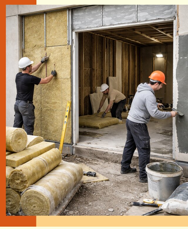 Утепление торгового павильона в Воткинске — качественно и энергоэффективно