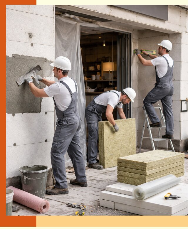 Утепление кафе в Воткинске: профессиональная теплоизоляция и монтаж