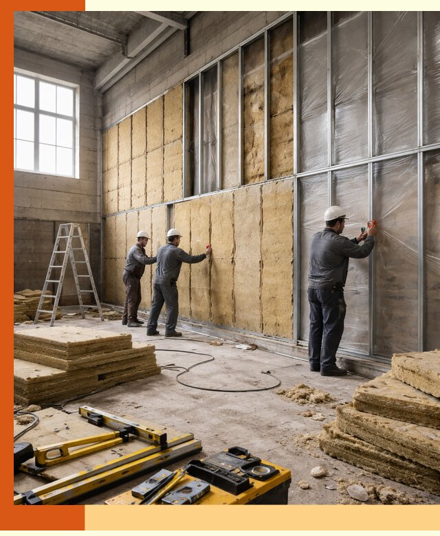 Утепление спортивного зала в Воткинске качественно и недорого