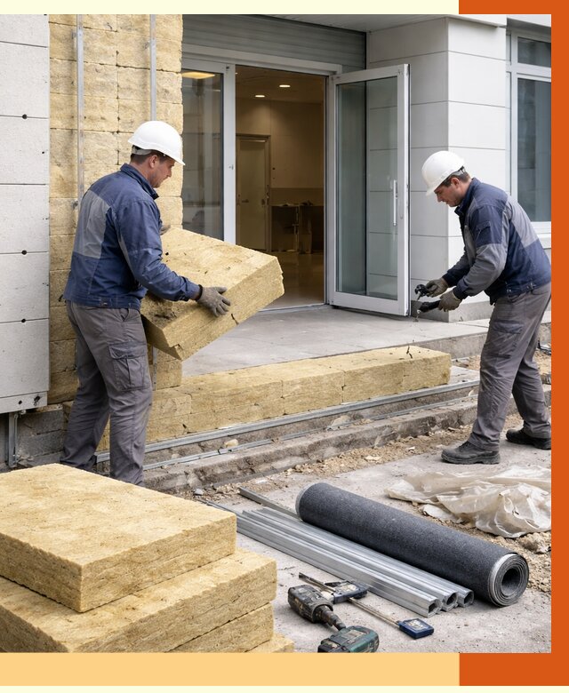 Утепление медицинского центра в Воткинске под ключ от 12950 руб./м² | ТепломастерВтк