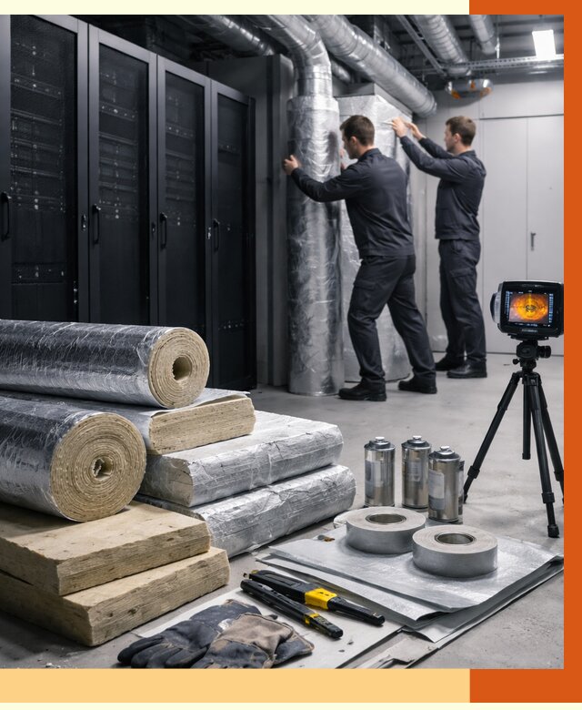 Утепление серверной в Воткинске от 8806 руб./м² — комплексно под ключ | ТепломастерВтк