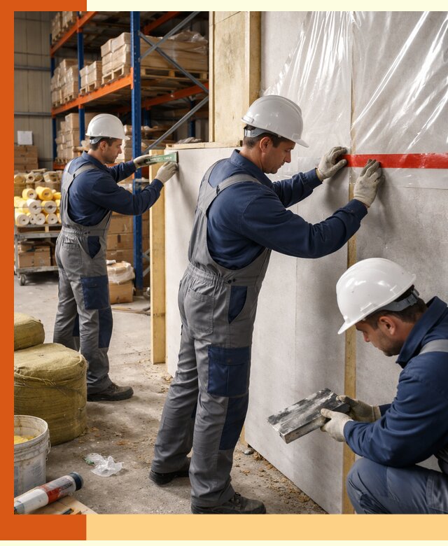 Утепление теплого склада под ключ в Воткинске