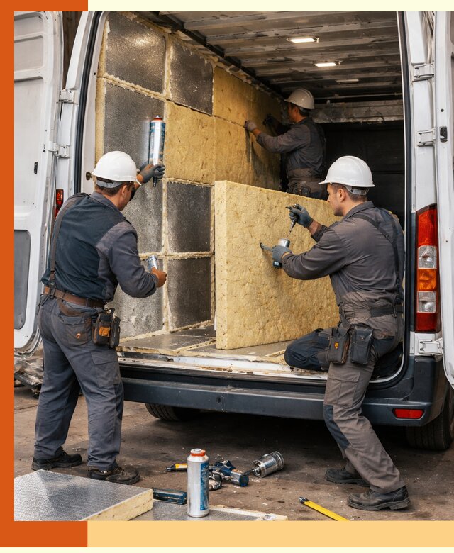 Утепление фургона-рефрижератора в Воткинске для сохранения температуры