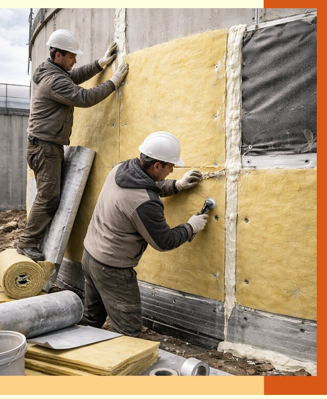 Утепление резервуара в Воткинске от 28490 руб/м2 — монтаж ППУ и комплекс под ключ | ТепломастерВтк