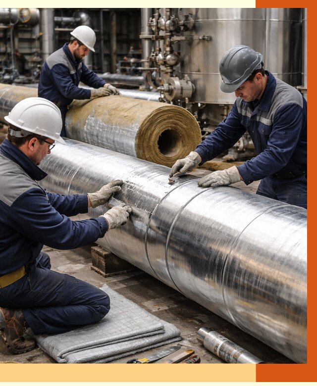 Утепление технологического оборудования в Воткинске от 4351 руб. за м2 | ТепломастерВтк