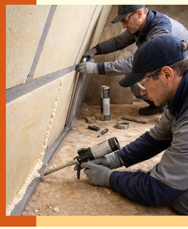 Герметизация стыков ППУ в Воткинске — надежное уплотнение швов