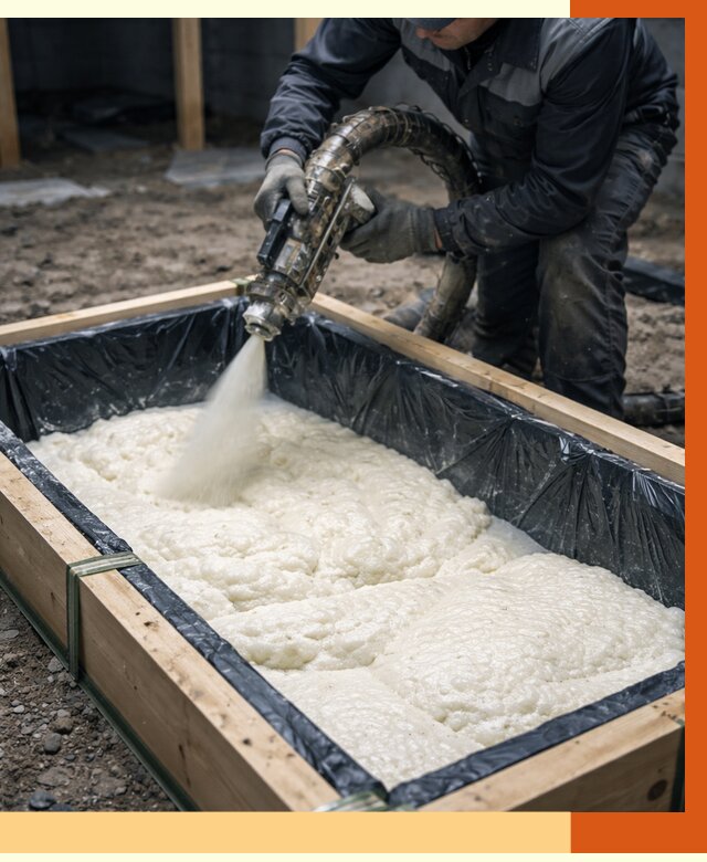 Заливка ППУ в формы в Воткинске от 2590 руб. — утепление форм под ключ | ТепломастерВтк
