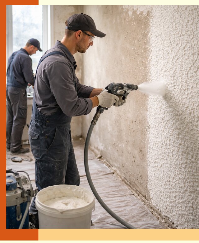 Утепление стен жидкой теплоизоляцией в Воткинске для квартир и домов