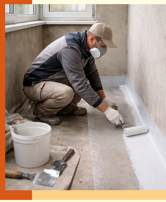 Утепление балкона жидкой теплоизоляцией в Воткинске