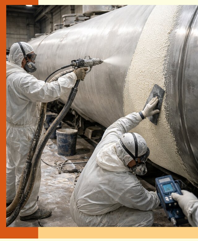 Утепление автоцистерн жидкой теплоизоляцией в Воткинске