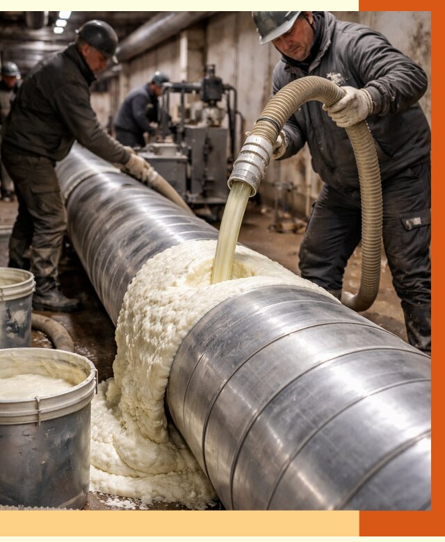 Утепление теплотрассы жидкой теплоизоляцией в Воткинске от 4351 руб. | ТепломастерВтк