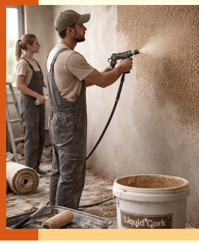 Утепление стен жидкой пробкой в Воткинске эффективное и долговечное