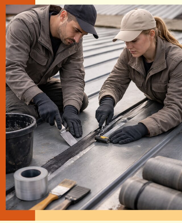 Гидроизоляция фальцевой кровли в Воткинске качественно и надежно