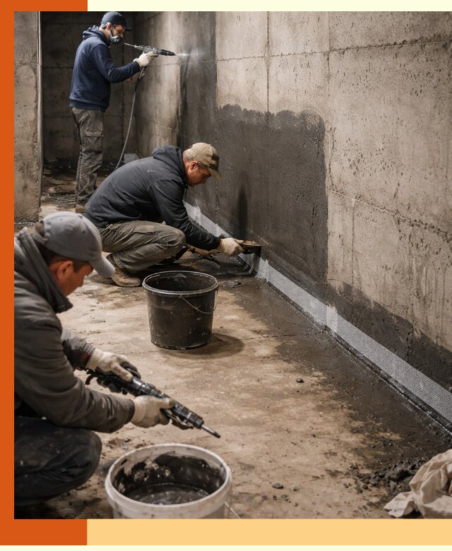 Гидроизоляция подвала в Воткинске — комплексная защита от влаги