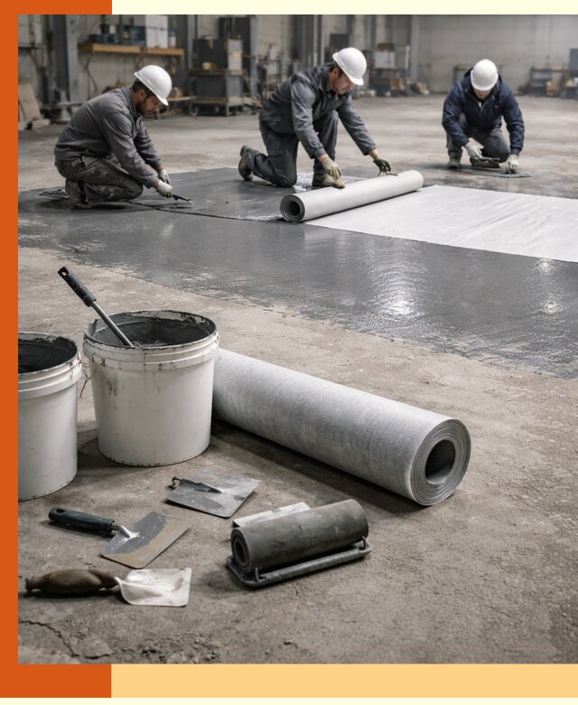 Гидроизоляция промышленного пола в Воткинске — защита и долговечность