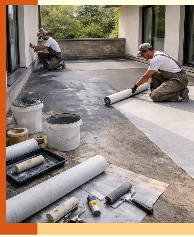 Гидроизоляция террасы в Воткинске — надежная защита от влаги и протечек