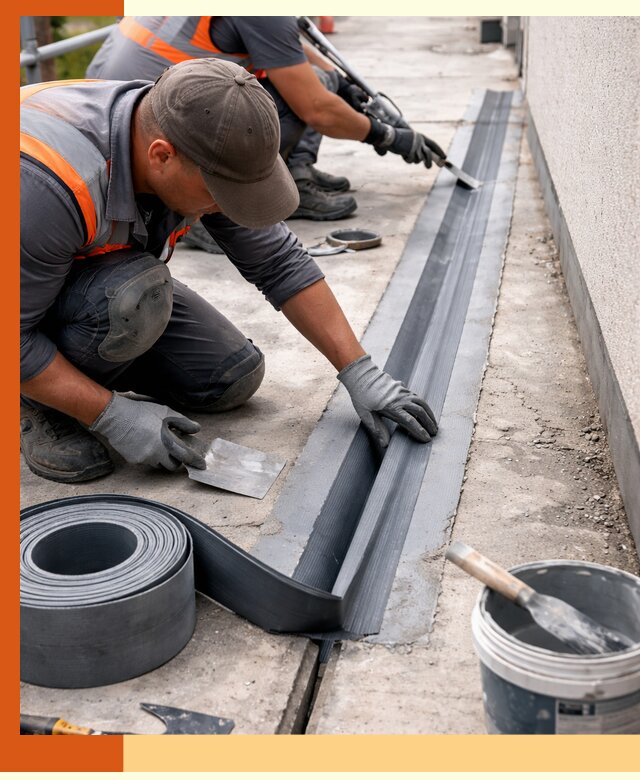 Гидроизоляция деформационного шва в Воткинске профессионально и надежно