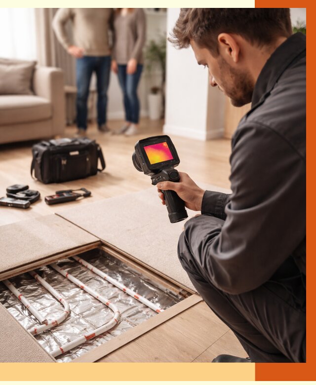 Тепловизионное обследование теплого пола в Воткинске от 4662 руб. — ТепломастерВтк